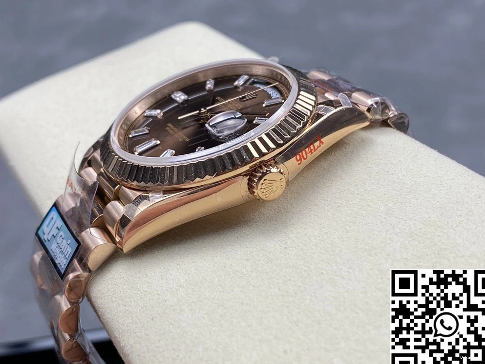 Factory v5 Chocalate Day QF Dial Steel Date Rolex M228235-0003 Tungsten 1220